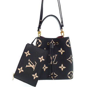 Louis Vuitton Bicolor Monogram Empreinte NeoNoe Bag